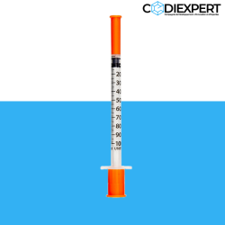 Seringue 1ML Insuline 40 UI